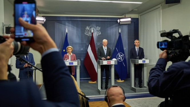 Preses konference Ministru kabinetā